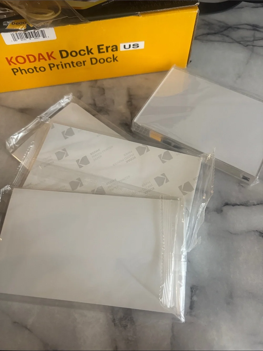 Kodak Dock Era 4x6 Photo Printer Bundle + Case, Paper & Accessories